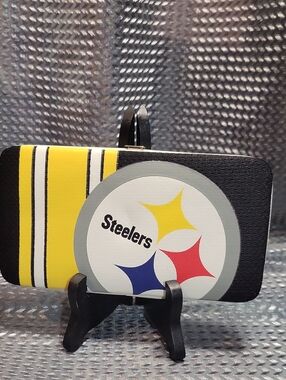 NFL Pittsburgh Steelers Yellow Black Logo Wallet